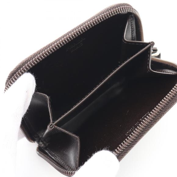 Prada leather Vitello brown coin - Picture 3 of 7